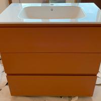 Mobile bagno NUOVO compreso lavabo 90x50