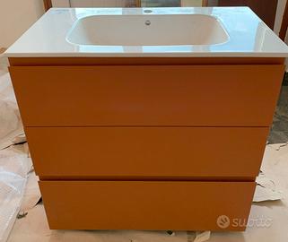 Mobile bagno NUOVO compreso lavabo 90x50
