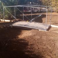 Ponte per laghetto e accessori