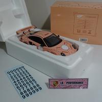 Porsche 911 997 lbwk ping pig 1/18 gt spirit