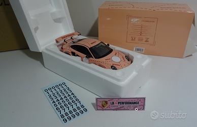 Porsche 911 997 lbwk ping pig 1/18 gt spirit