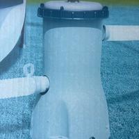 Pompa filtro piscina bestway usata con tubi