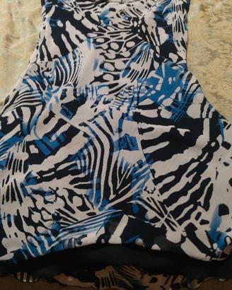 Vestito smanicato da donna