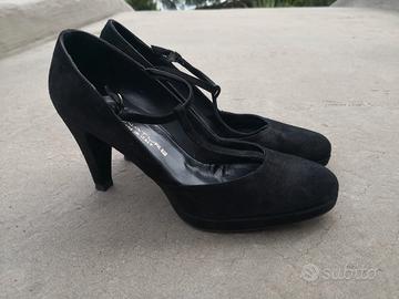 Scarpe décolleté scamosciate 