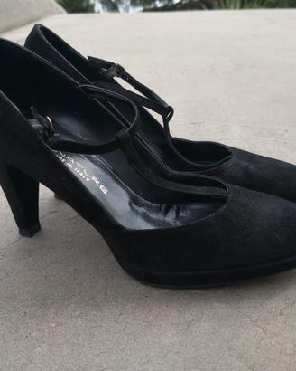 Scarpe décolleté scamosciate 