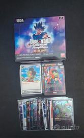 Lotto Carte Dragon Ball Fusion World FB04