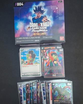 Lotto Carte Dragon Ball Fusion World FB04