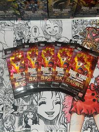 5x FB02 Booster Pack Sealed Dragon Ball FW