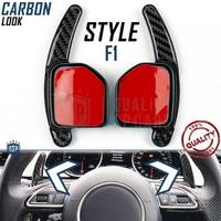 PALETTE Cambio al Volante AUDI Q7 4L Leve Carbonio