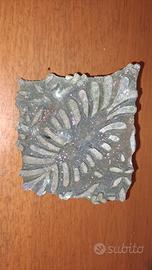 raro timbro vintage legno