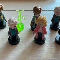 12 Wizzis Esselunga Star Wars + Animali Fantastici