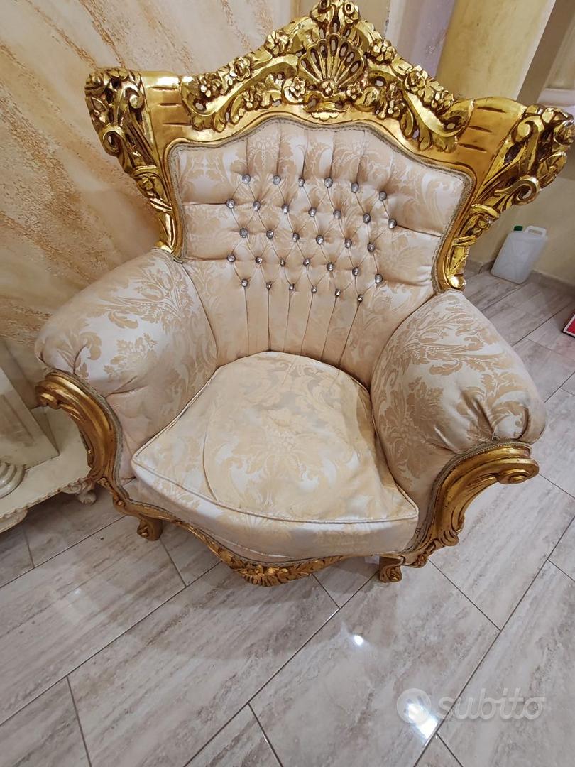 Divano e poltrona barocco Arredamento e Casalinghi In vendita a