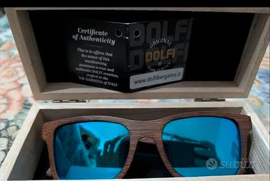 Occhiali da sole legno val gardena