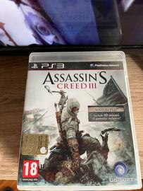 Assassin's creed 3 per ps3