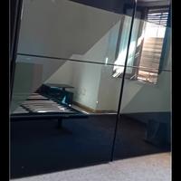 camera da letto in nero laccato 