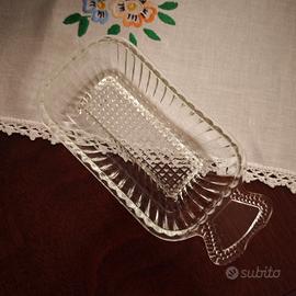 Grattugia vintage  in vetro per mela