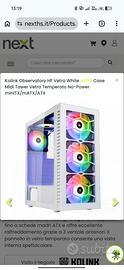 Case Colink oservarltory hf vetro White argb
