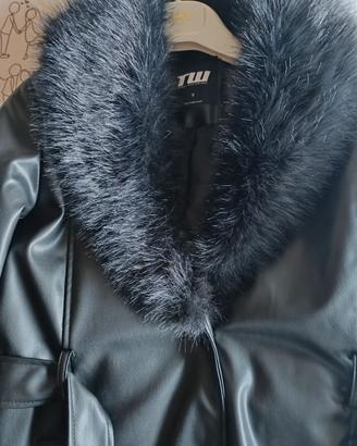 Giacca in pelle e pelliccia