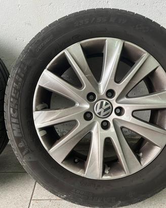 Cerchi in lega tiguan 1 serie + gomme
