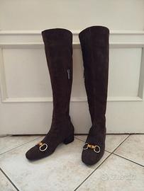 Stivali morbidi A. Rimondi con fibbie