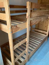 Letto a castello Mydal Ikea 90x 200