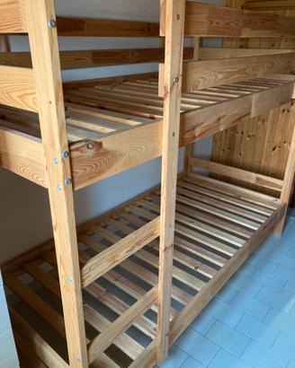Letto a castello Mydal Ikea 90x 200