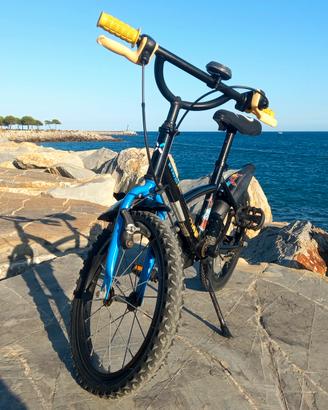 Bicicletta 16 pollici bambini Decathlon pirata