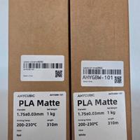 2 Bobine Filamento 3D Anycubic, Nuove e Sigillate