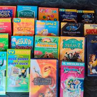 videocassette per bambini 