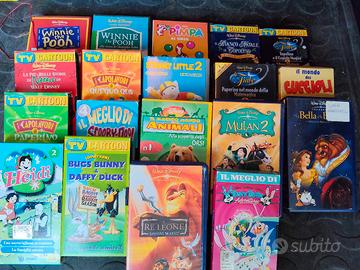 videocassette per bambini 