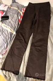 Jeans a zampa marroni Calzedonia