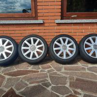 Gomme estive e cerchioni 17 pollici Audi A3