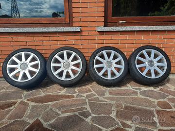 Gomme estive e cerchioni 17 pollici Audi A3