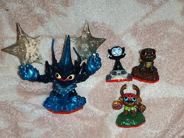 lotto 4 personaggi Trap team minis master  usati