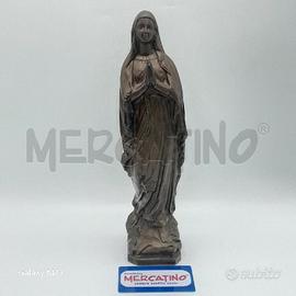 STATUA MADONNA BRONZO CM 30