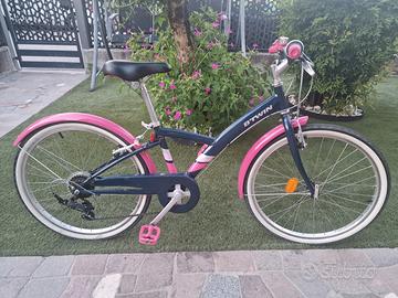 Bicicletta ragazzina taglia 24 (dai 7 a 11 anni ci