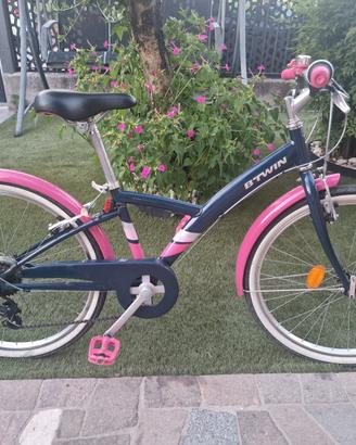Bicicletta ragazzina taglia 24 (dai 7 a 11 anni ci