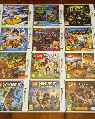 Adventure Time TMNT Batman Naruto One Piece 3DS