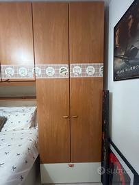 Armadio a ponte  e armadio laterale