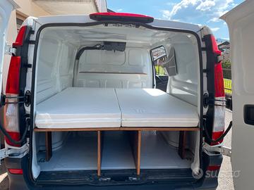 Letto camperizzazione transporter vito