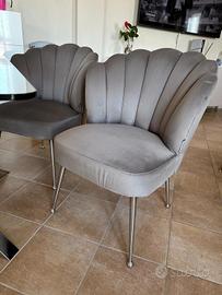 Sedie conchiglia Richmond interiors