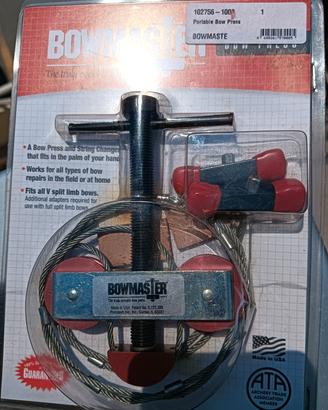 Bowmaster pressa portatile per l'arco 