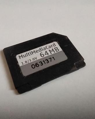 Transcend RS-MMC 64MB MMC mobile  Doppio voltaggio