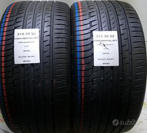 2 GOMME 315 35 22 CONTINENTAL RFT BR1881