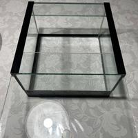 Teca in vetro artigianale per rettili ed esposizio