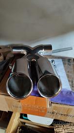 Terminale Porsche boxster doppio ad x