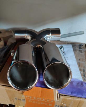 Terminale Porsche boxster doppio ad x