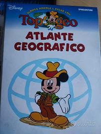Disney topolino atlante geografico topogeo