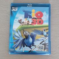 DVD BLUE RAY anche in 3D Cartone Animato Rio