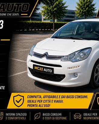 Citroen C3 12 mesi di garanzia Ok neopatentati 5 p
